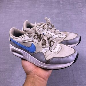 Nike Air Max SC Low Top Sneakers Womens‎ 6.5 White Grey Blue CW4554-116